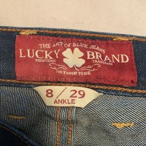 Lucky Brand Sophia Boot Cut Jeans 8/29 ankle cut